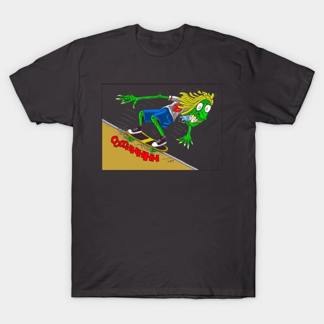 Grinder T-Shirt by Toonacarbra Studio